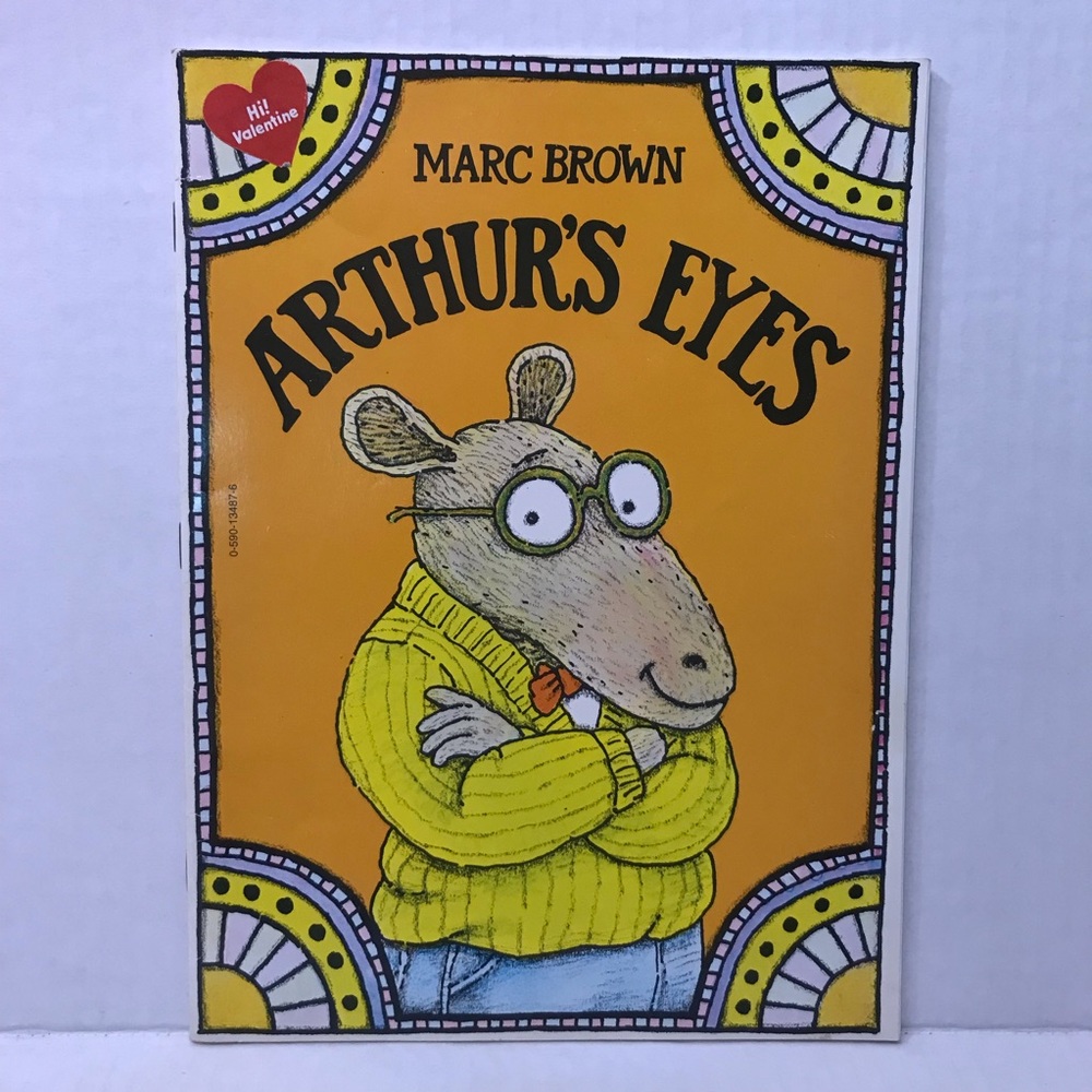 💛$2💛 Arthur’s Eyes - Marc Brown kids book Arthur